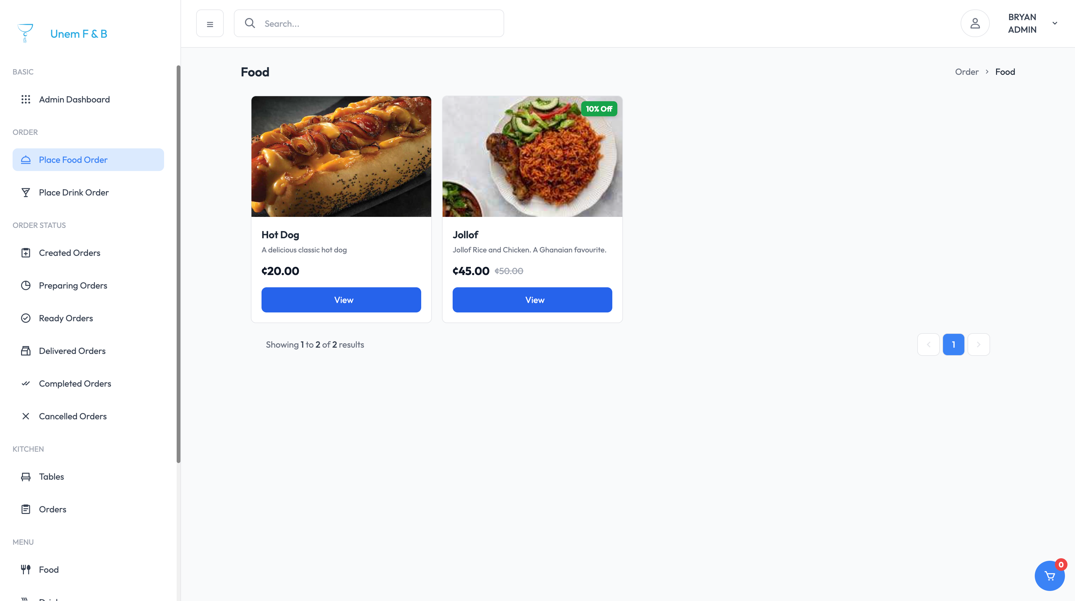Unem Food